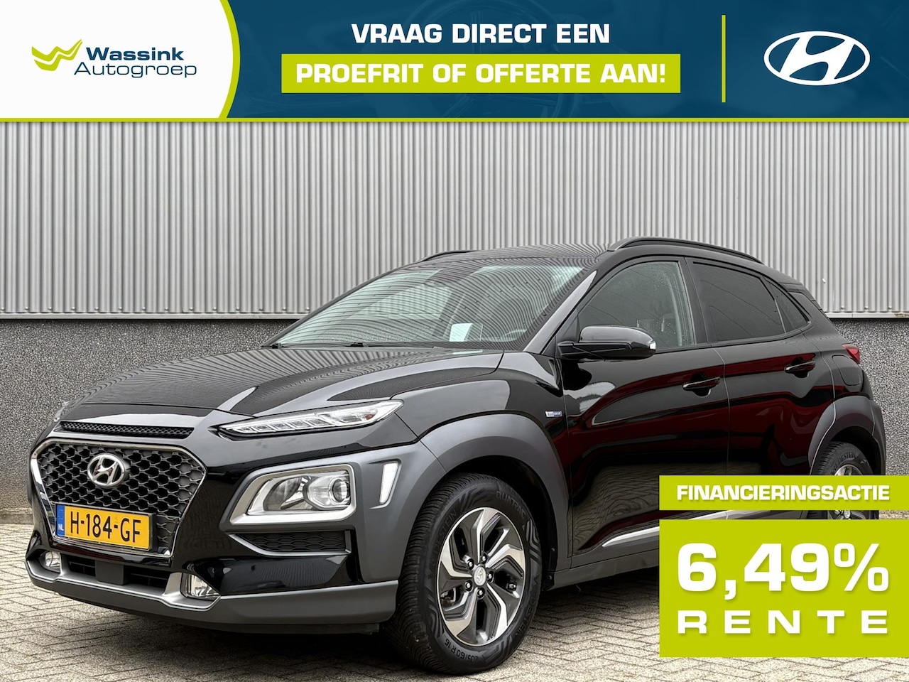 Hyundai Kona - GDI 141pk HEV 2WD Fashion | Head-Up Display | All-Season Banden | Adaptive Cruise Control - AutoWereld.nl
