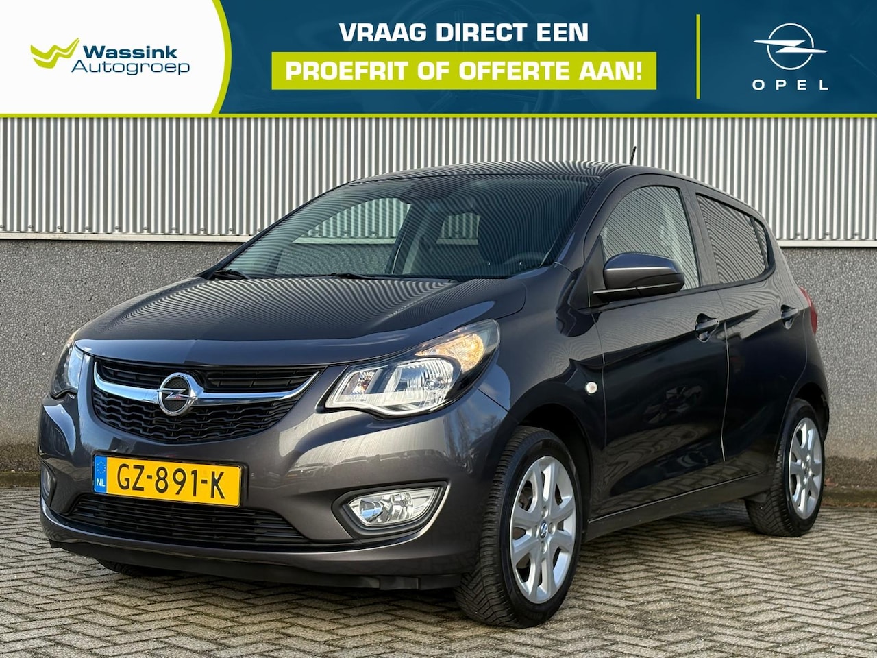 Opel Karl - 1.0 ecoFLEX 75pk Edition | Airco | Parkeersensoren Achter | Cruise Control | - AutoWereld.nl