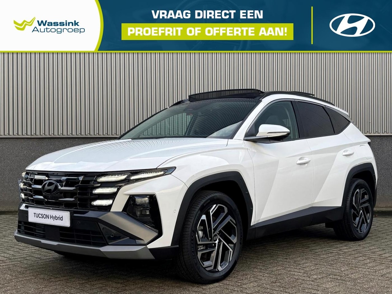 Hyundai Tucson - New 1.6 T-GDi HEV 230pk Aut. Premium Sky | Panoramdak - AutoWereld.nl
