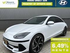 Hyundai IONIQ 6 - 77, 4 kWh 229pk RWD Connect | Launch Pack | 800V ultrasnelladen | standaard rijk uitgerust