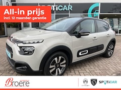Citroën C3 - 1.2 83 pk Shine Navigatie via Apple Carplay of Android Auto, verw. voorstoelen