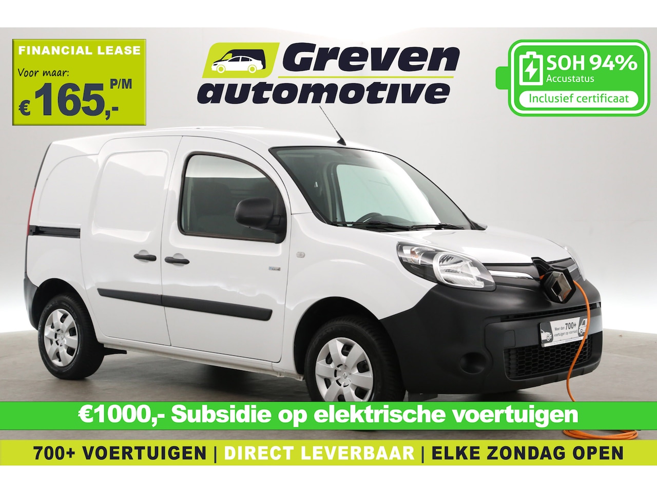 Renault Kangoo - Z.E. 33 kWh | SOH 94% | Huur Accu | Airco | Camera | Cruise | Carplay | Parkeersens. - AutoWereld.nl