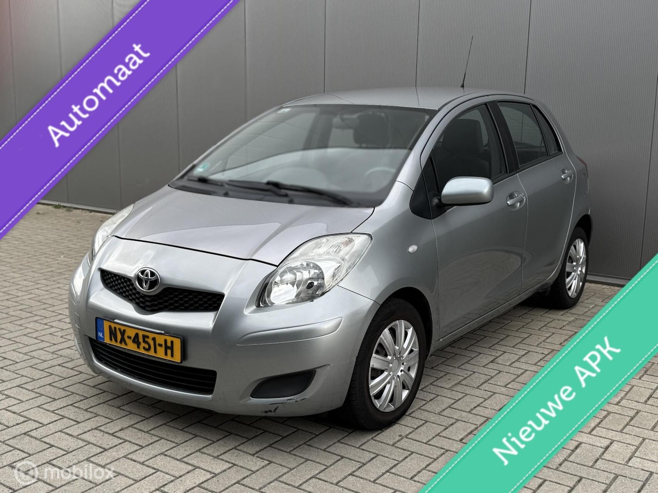 Toyota Yaris - 1.3 VVT-i Aspiration 1.3 VVTi Aspiration, AUTOMAAT, Airco, NieuweAPK - AutoWereld.nl