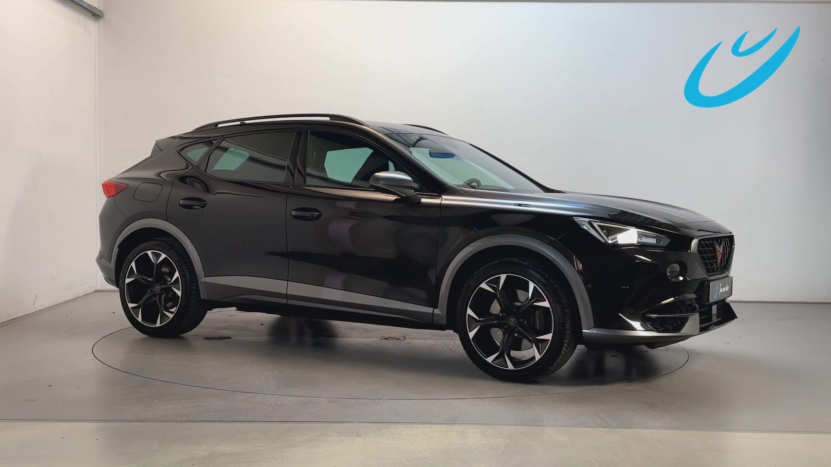 CUPRA Formentor - 1.4 e-Hybrid VZ 245PK Black Edition Leder-Stof Camera Stoelverwarming LED - AutoWereld.nl