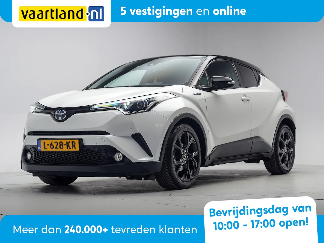 Toyota C-HR - 1.8 Hybrid Bi-tone [ Camera Stoelverwarming Cruise control ] - AutoWereld.nl