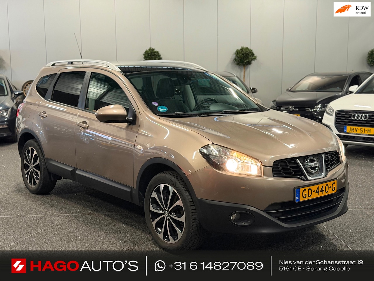 Nissan Qashqai+2 - 1.6 Connect Edition 7-PERSOONS/NAVI/PANO/CRUISE/CAMERA/CLIMATE/TREKHAAK - AutoWereld.nl