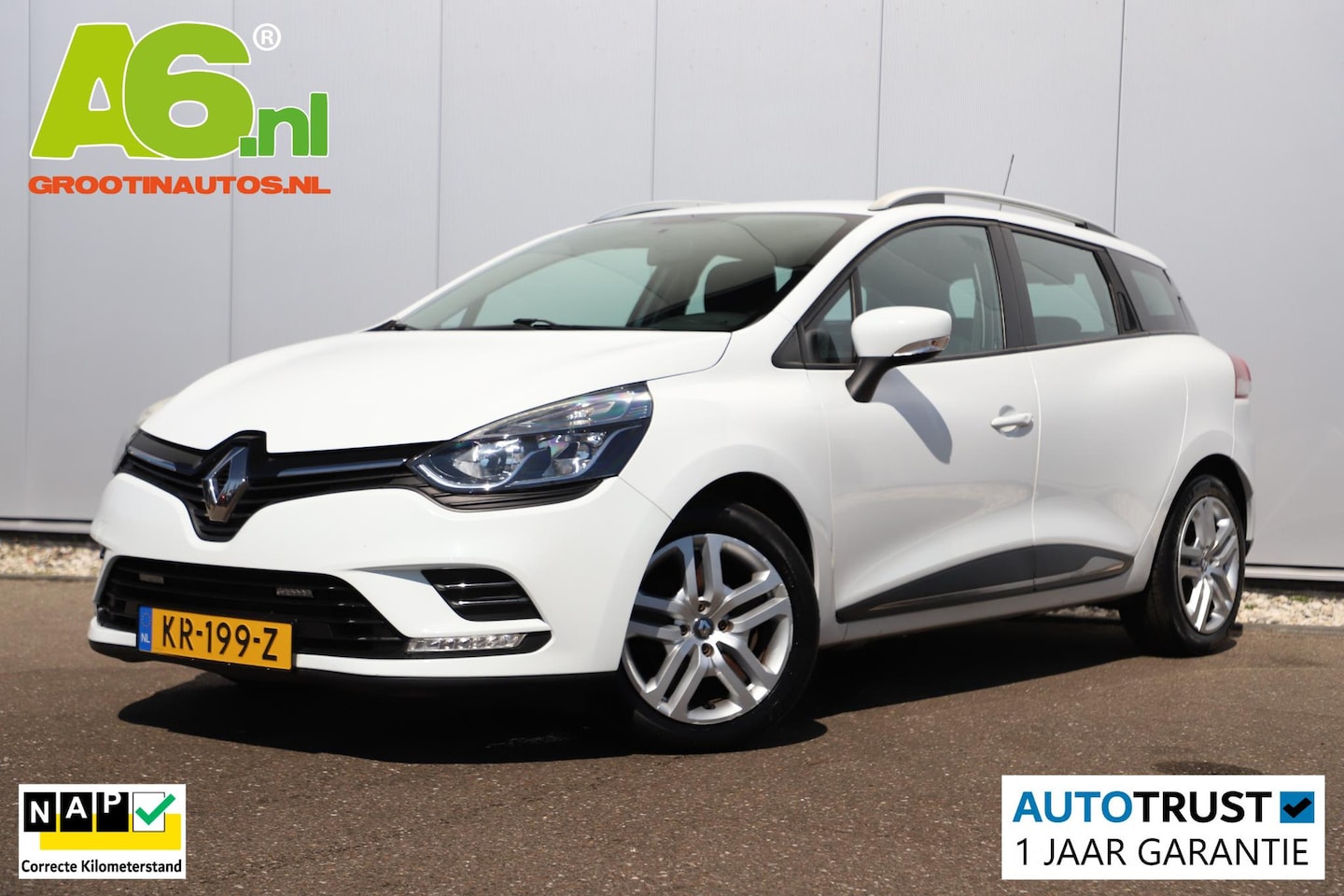 Renault Clio Estate - 0.9 TCe Zen Navigatie Bluetooth Airco Cruise Control - AutoWereld.nl