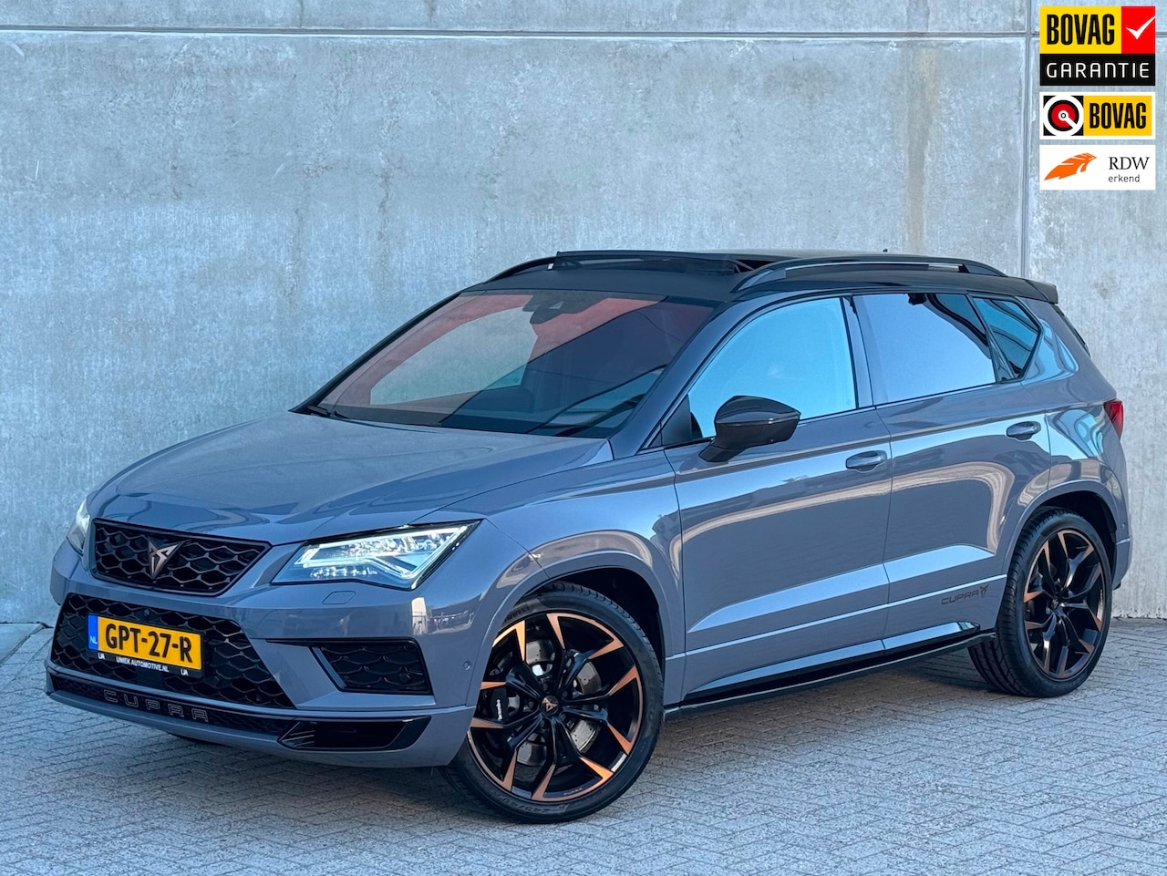 CUPRA Ateca - 2.0 TSI 4DRIVE 300pk 2020 Grijs PANO|AKRA|VOL OPTIE - AutoWereld.nl