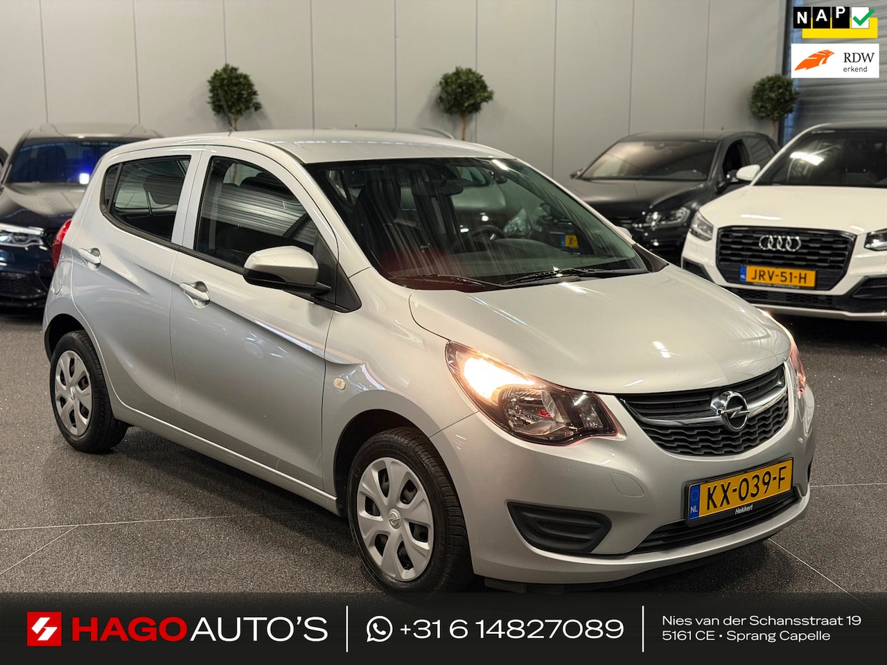 Opel Karl - 1.0 ecoFLEX Edition AIRCO/CRUISE/BT-AUDIO/START-STOP/VOLLEDIG-ONDERHOUDEN - AutoWereld.nl