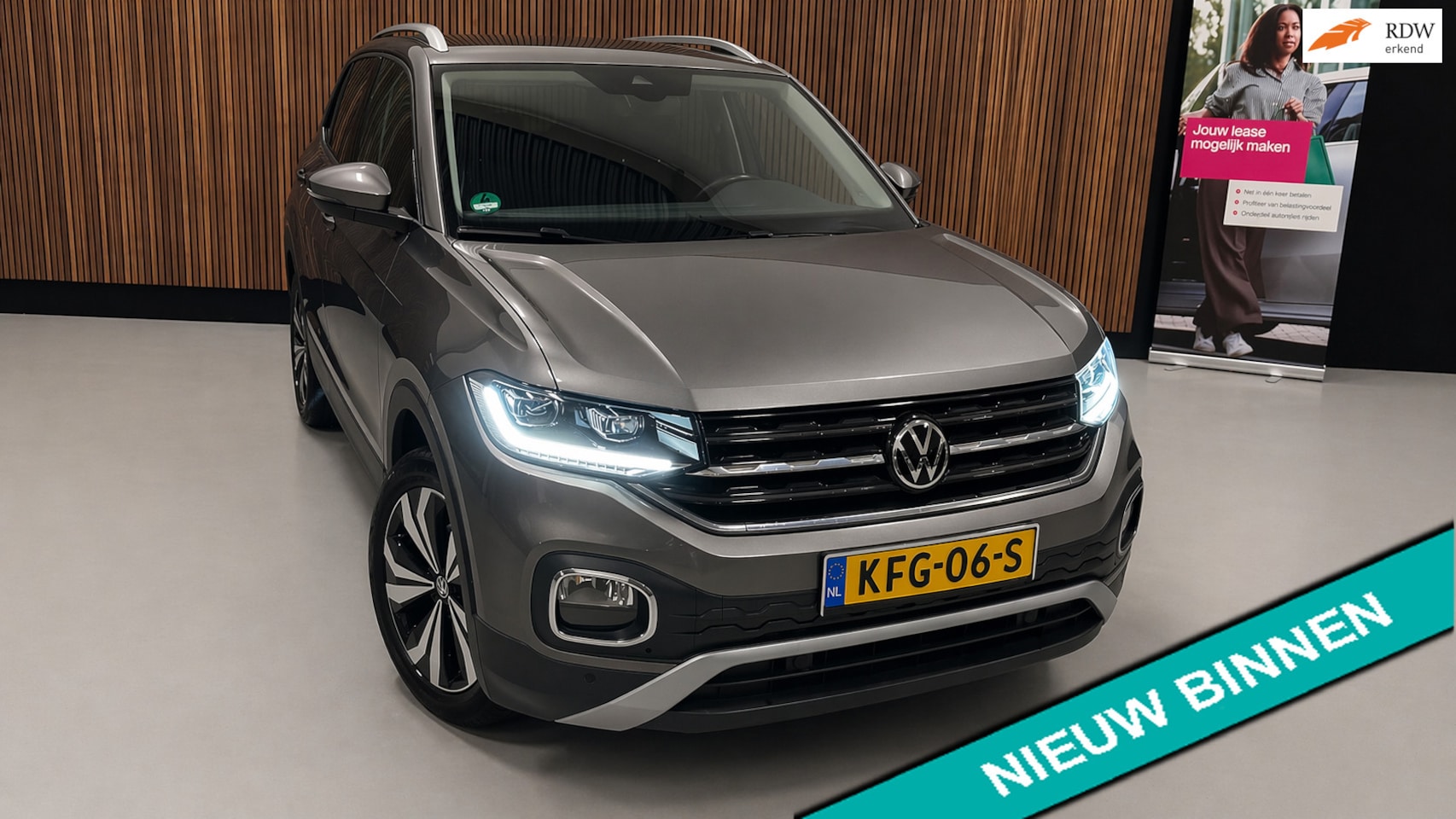 Volkswagen T-Cross - 1.0 TSI Business R 2021 LED VIRTUAL CAMERA AUTOMAAT NAVI - AutoWereld.nl