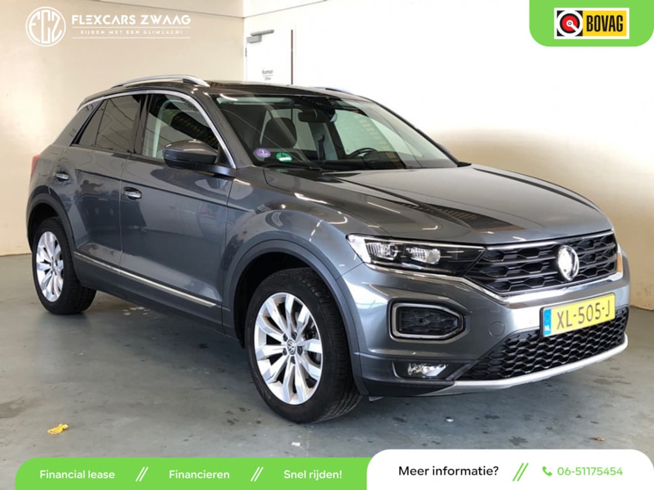 Volkswagen T-Roc - 1.5 TSI Sport - Pano/Schuifdak - Navi - Trekhaak - Org.NL - AutoWereld.nl