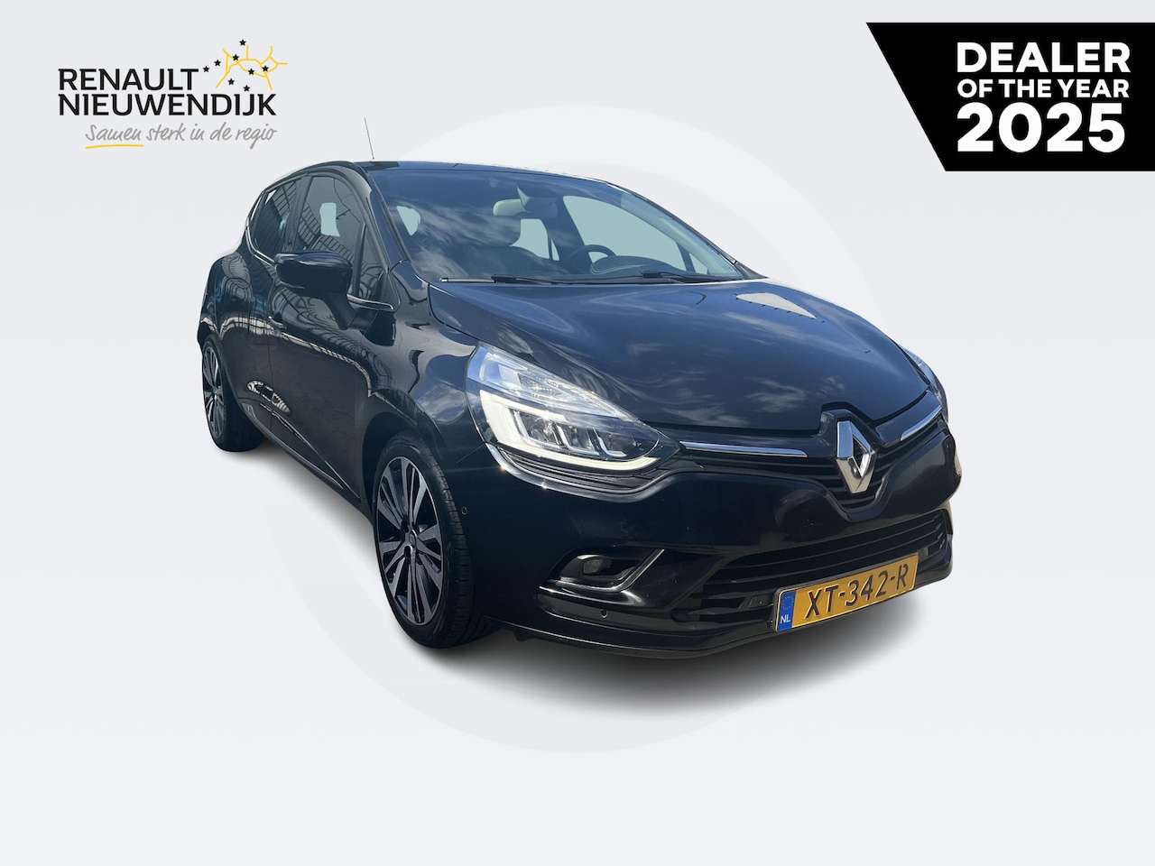 Renault Clio - 1.2 TCe Initiale / AUTOMAAT / CAMERA / LEDER / VOORSTOELEN VERWARMD / MIDDENARMSTEUN - AutoWereld.nl