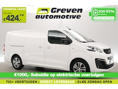 Peugeot e-Expert - 75 kWh L3H1 Innovation | Snelladen | SOH 93% | 360° | Clima | 3 Zits | HuD | Trekhaak | Cr