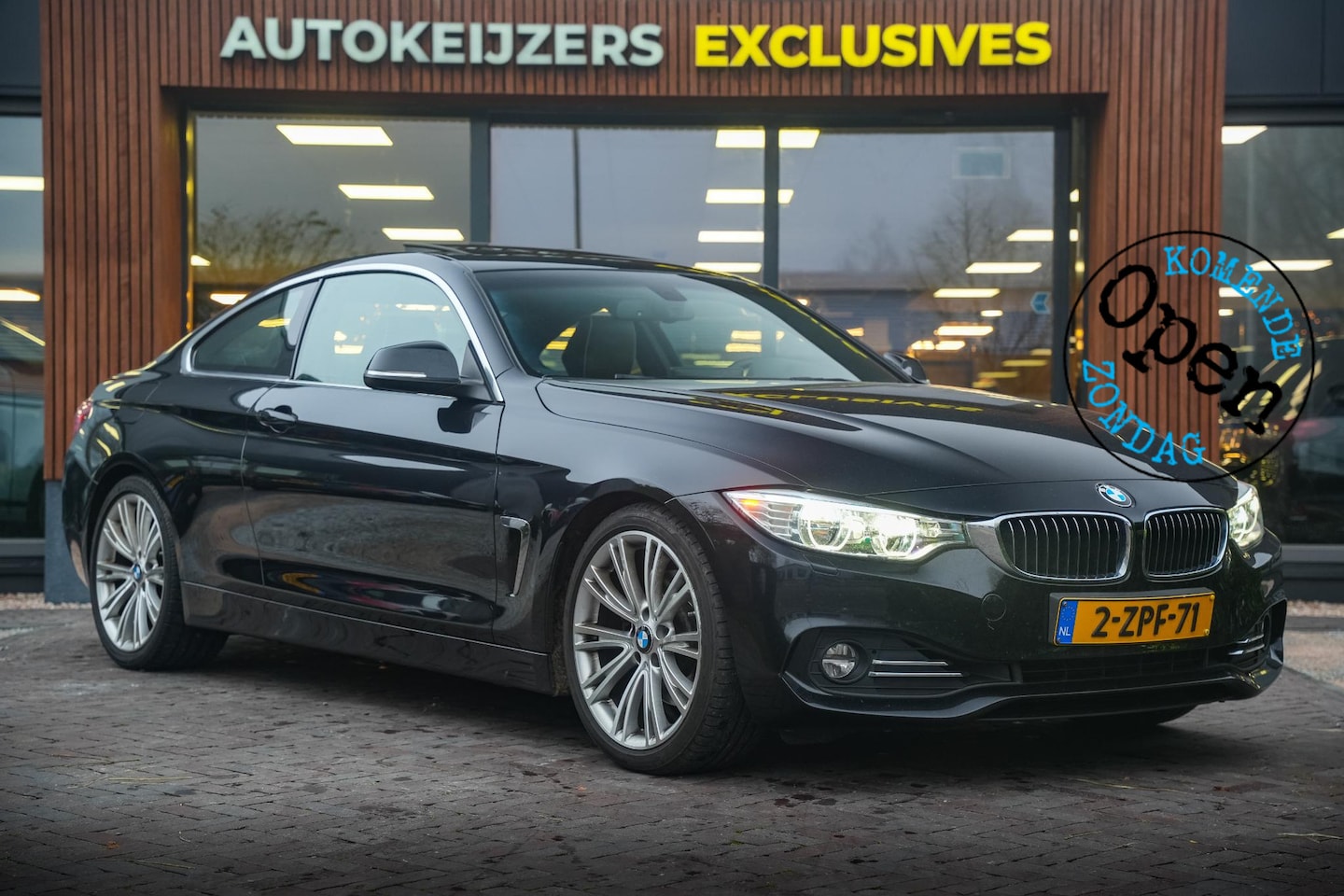 BMW 4-serie Coupé - 428i High Executive individual Org NL/ NAP/ schuifdak - AutoWereld.nl