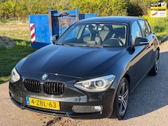 BMW 1-serie - 116i Business ECC Audio/CD Navi full map Leder LMV 17" Bi-Xenon PDC ESP ASR Multimedia Cru