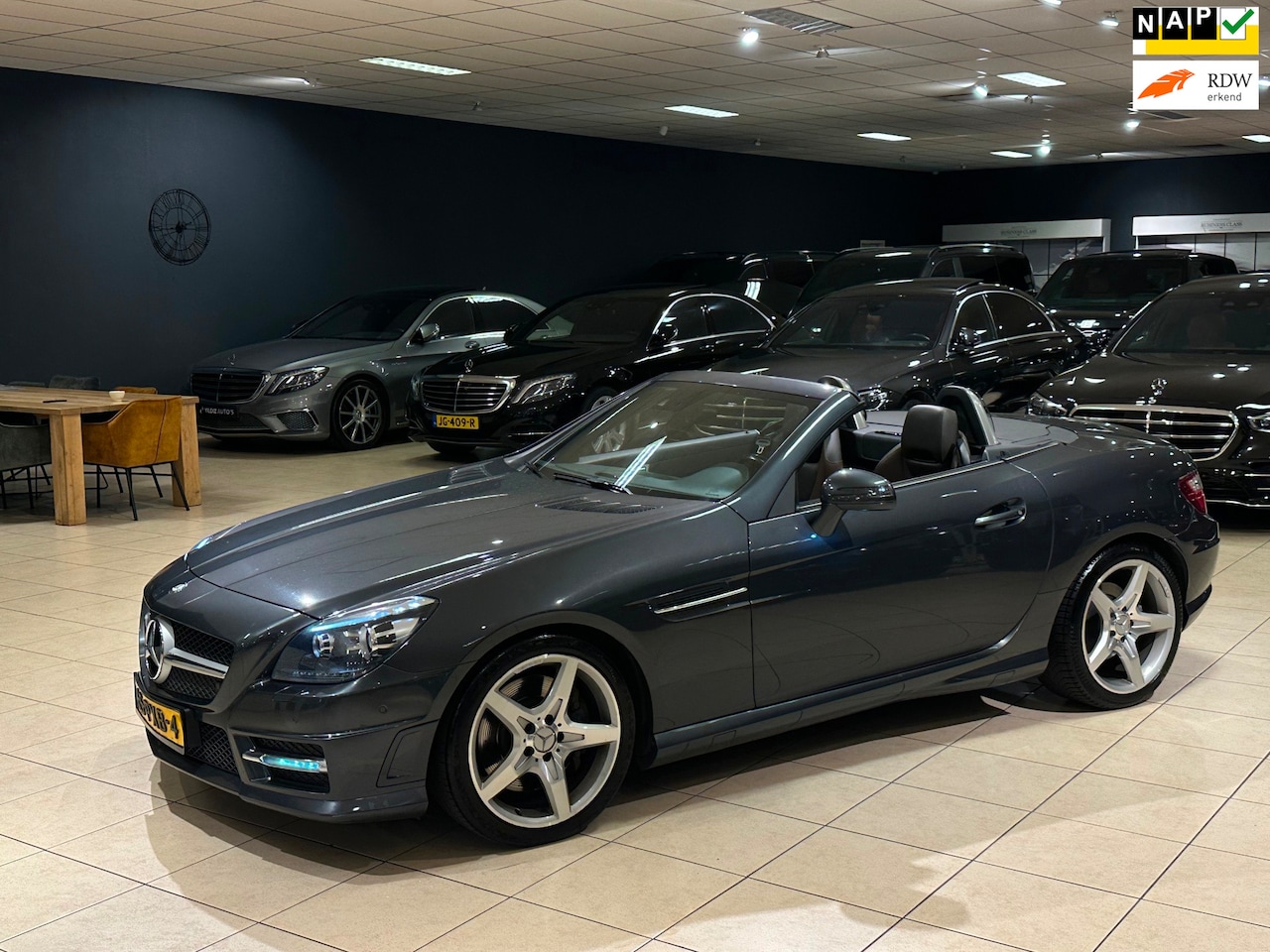 Mercedes-Benz SLK-klasse - SLK 350 CABRIOLET|PANO|AMG|ORIG-NL|DESIGNO - AutoWereld.nl
