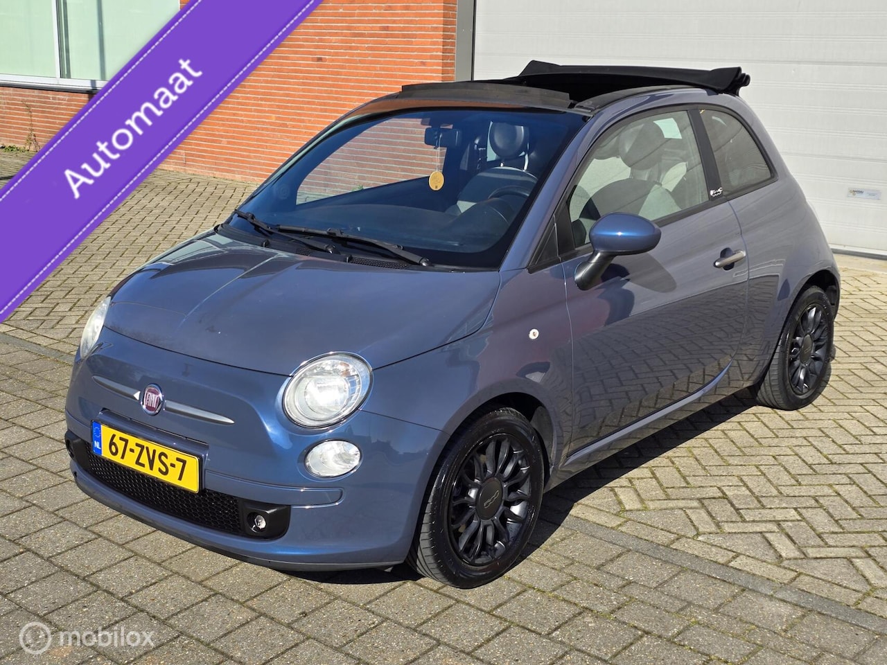 Fiat 500 - 0.9 TwinAirLounge✅️Automaat✅️Cabrio - AutoWereld.nl