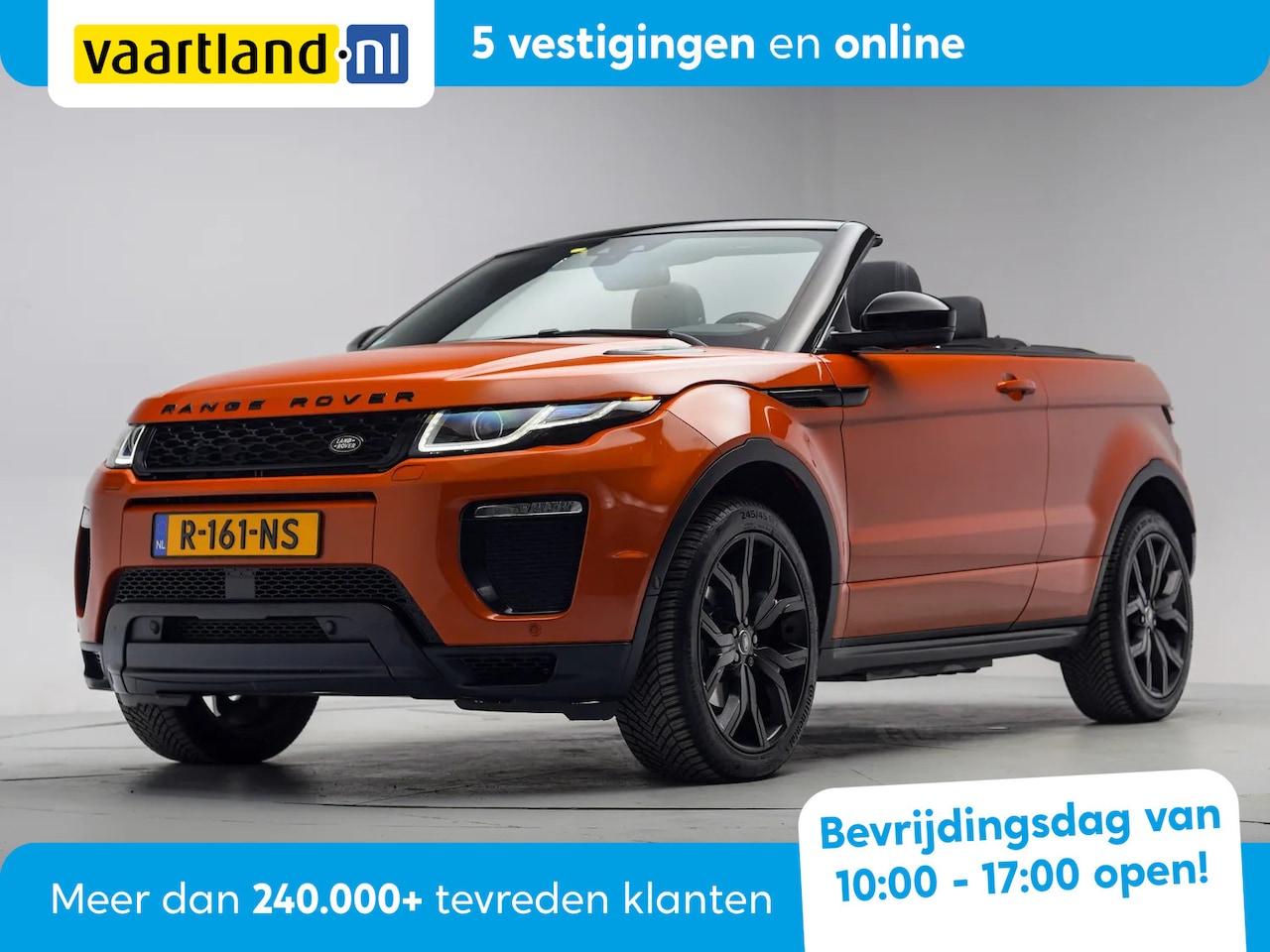 Land Rover Range Rover Evoque - Convertible 2.0 Si4 SE Dynamic Aut. [ Trekhaak Leder Navigatie Stoelverwarming Merdian Cam - AutoWereld.nl