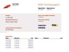 Fiat 500 C - 1.0 Hybrid Dolcevita 15.000km | 1e Eig | NLauto | PDC | CarPlay | Airco | 15” Lmvelgen