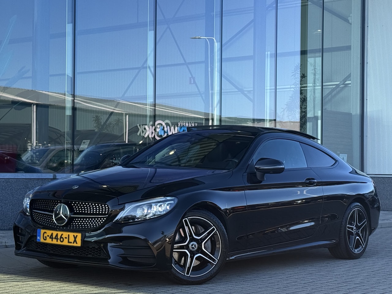 Mercedes-Benz C-klasse Coupé - 300 Premium Plus Pack AMG | Burmester | 360 | Memory | ACC | Apple Carplay - AutoWereld.nl