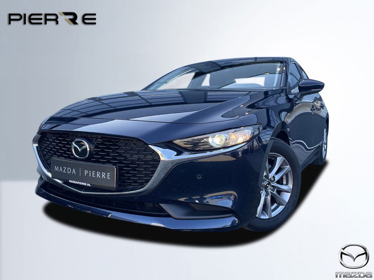 Mazda 3 - Sedan 2.0 e-SkyActiv-G M Hybrid 122 Comfort NAVI | ACHTERUITRIJCAMERA | WINTERPAKKET | APP - AutoWereld.nl