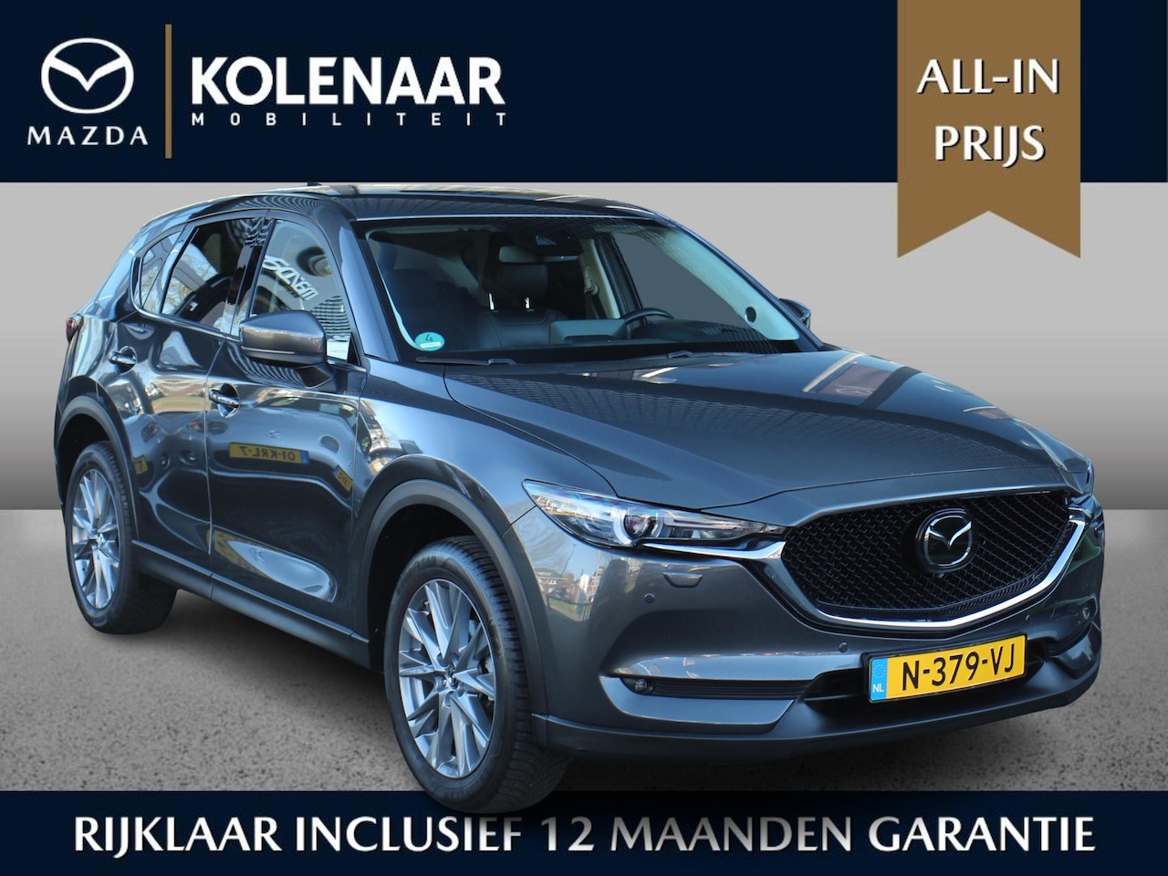 Mazda CX-5 - Luxury 2.0 automaat Sky-G 165pk /Dealeronderhouden/Wegklapbare trekhaak/Navi/HUD/Keyless/L - AutoWereld.nl