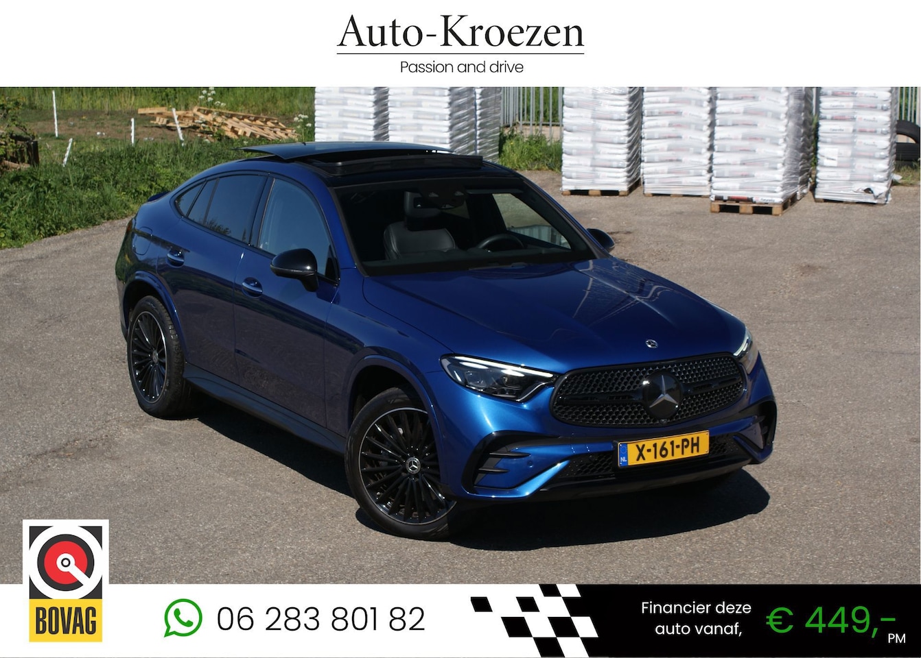 Mercedes-Benz GLC-klasse Coupé - 400e 4MATIC AMG Line | Pano | Incl BTW | 360 Camera | Head Up | 1e eigenaar | - AutoWereld.nl