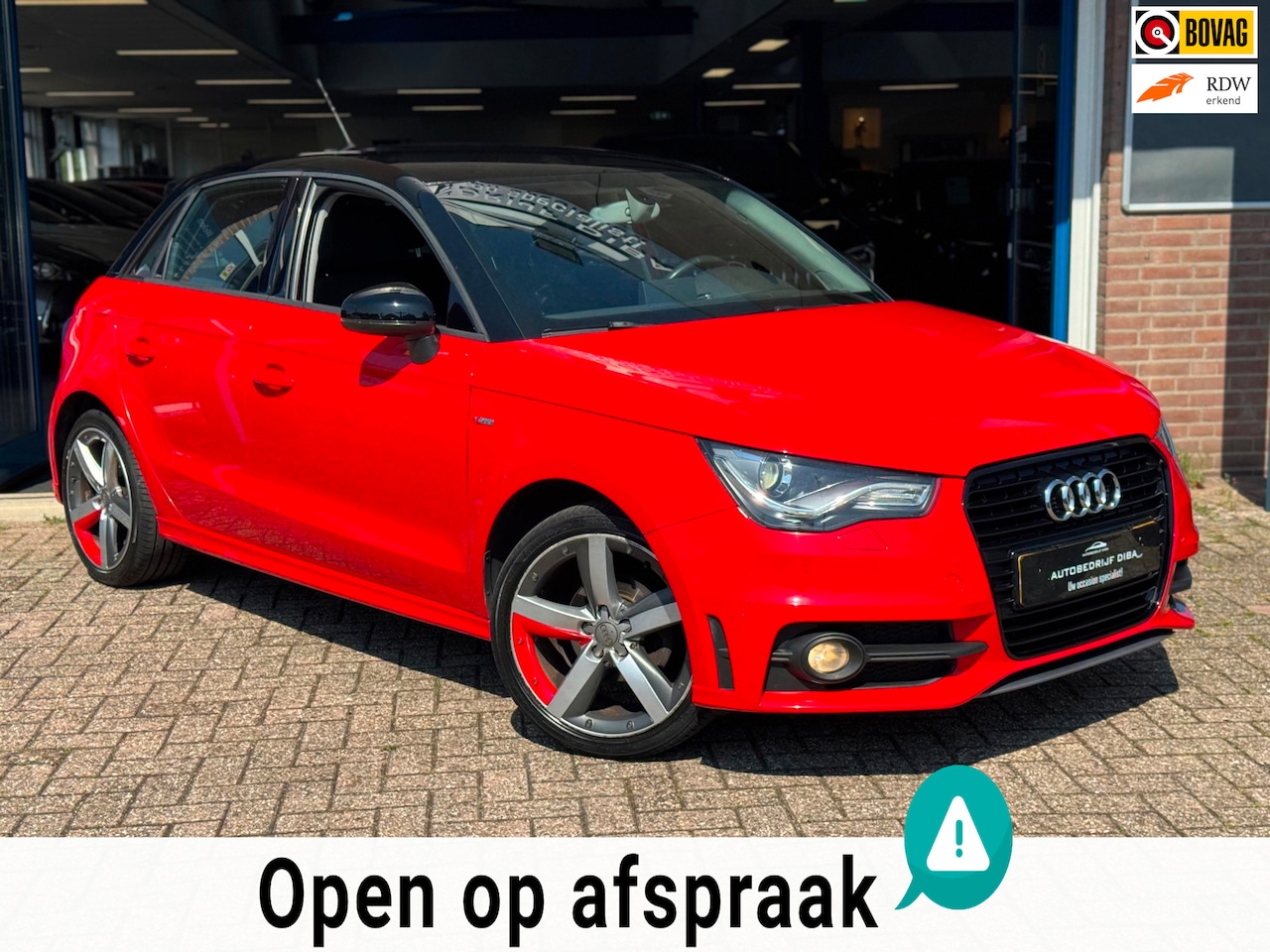 Audi A1 Sportback - 1.2 TFSI S-Line 2014 ROOD NAVI AIRCO NAP - AutoWereld.nl