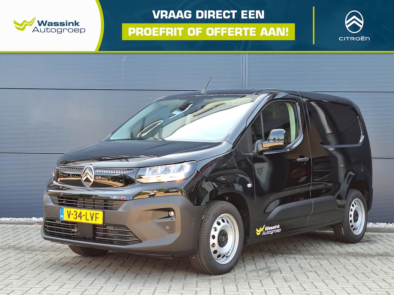 Citroën Berlingo - Van 1.5 BlueHDi 130pk S&S L1 | Apple Carplay & Android Auto |ParkeerCamera | Binnenspiegel - AutoWereld.nl