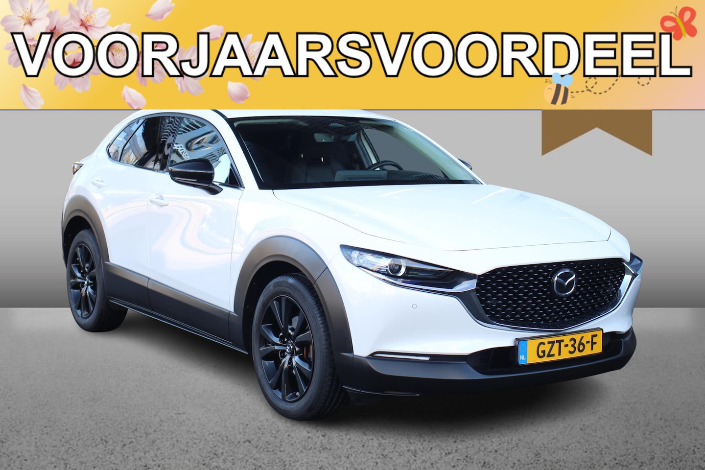 Mazda CX-30 - Homura 2.5 e-Sky-G 140pk /1e eigenaar/Dealeronderhouden/Navi/HUD/Keyless/CarPlay/18 inch L - AutoWereld.nl