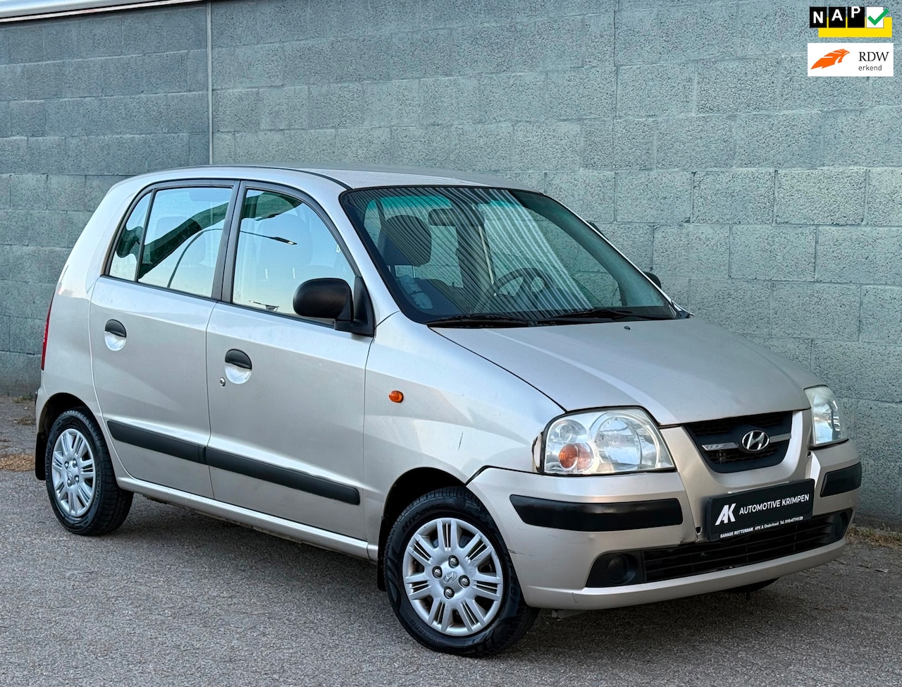 Hyundai Atos - 1.1i Active Cool | Airco | New Apk | elek. Ramen | NAP | 2 Sleutels | Radio | Boekjes - AutoWereld.nl