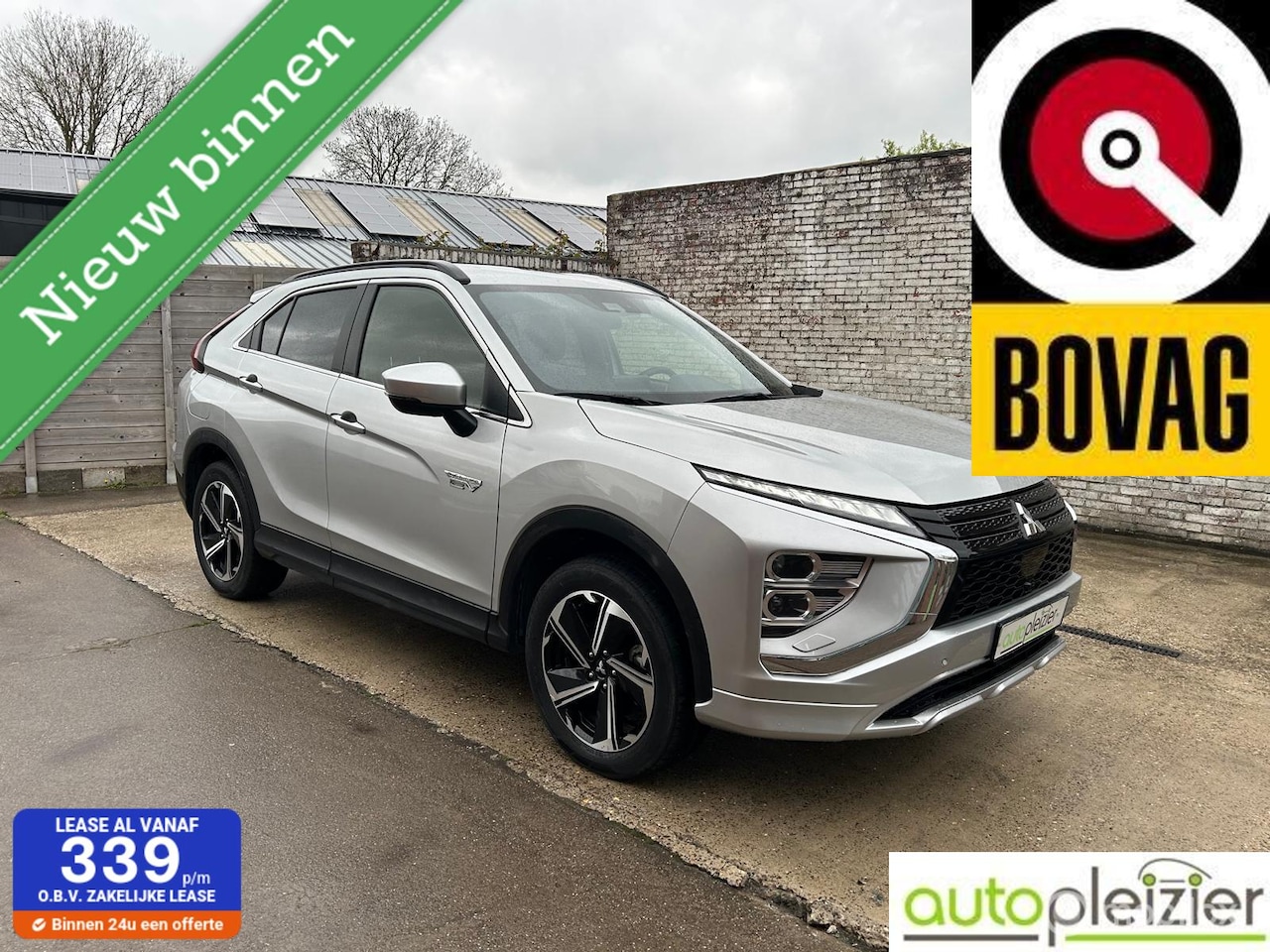 Mitsubishi Eclipse Cross - 2.4 PHEV Plus Select 4WD|BOVAG|NAVI - AutoWereld.nl