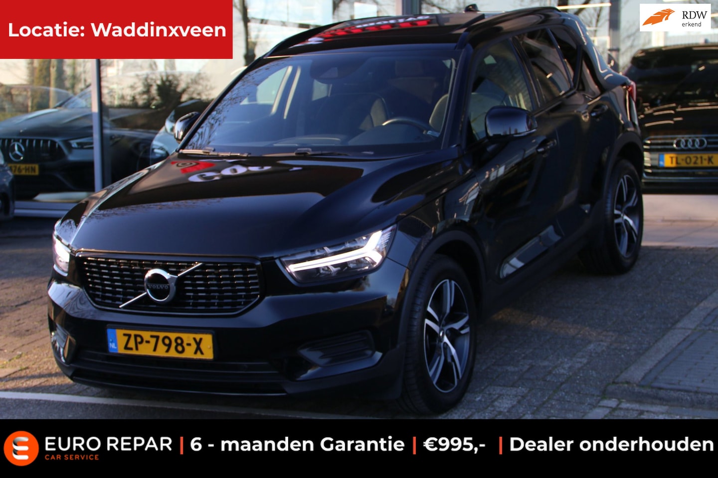 Volvo XC40 - 2.0 T4 R-Design DEALER OND. PANO-DAK NL-AUTO! - AutoWereld.nl
