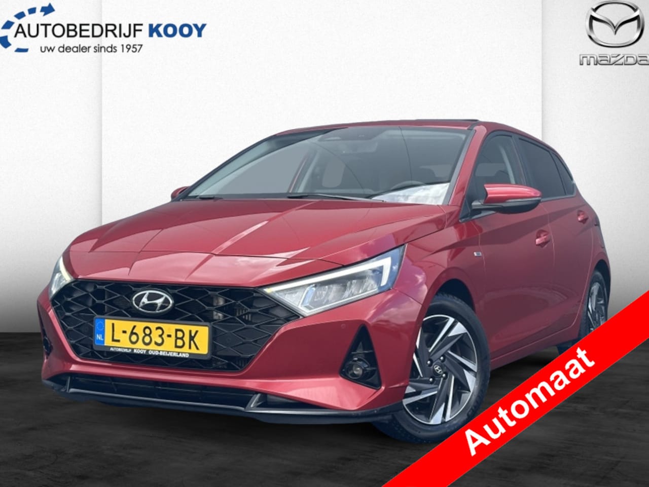 Hyundai i20 - 1.0 T-GDI Premium Sky / Luxe uitvoering / Afneembare trekhaak - AutoWereld.nl