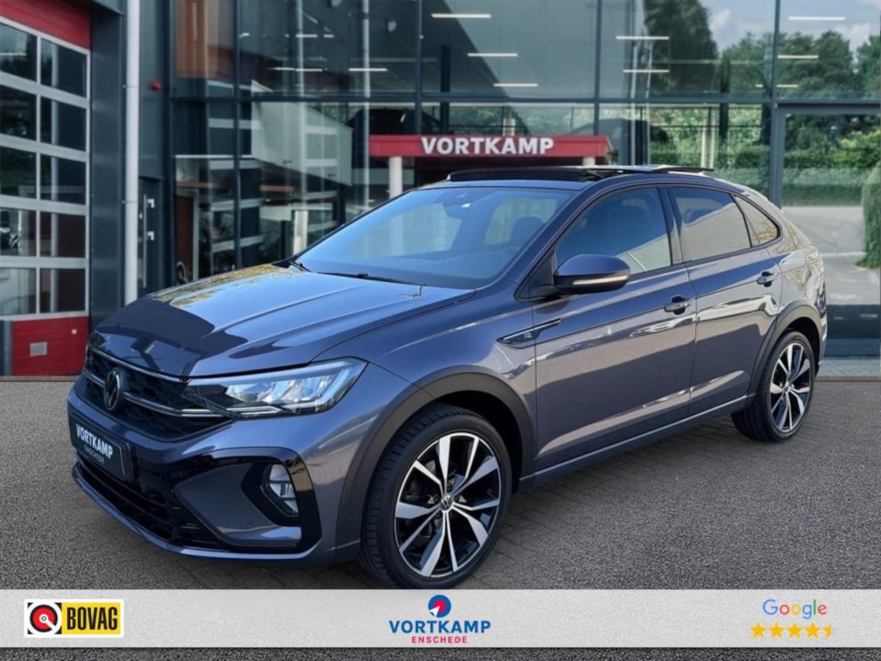 Volkswagen Taigo - 1.0 TSI R-LINE PANO-DAK/CAMERA/ACC/IQ/STOELVERW/NAVI/CARPLAY - AutoWereld.nl