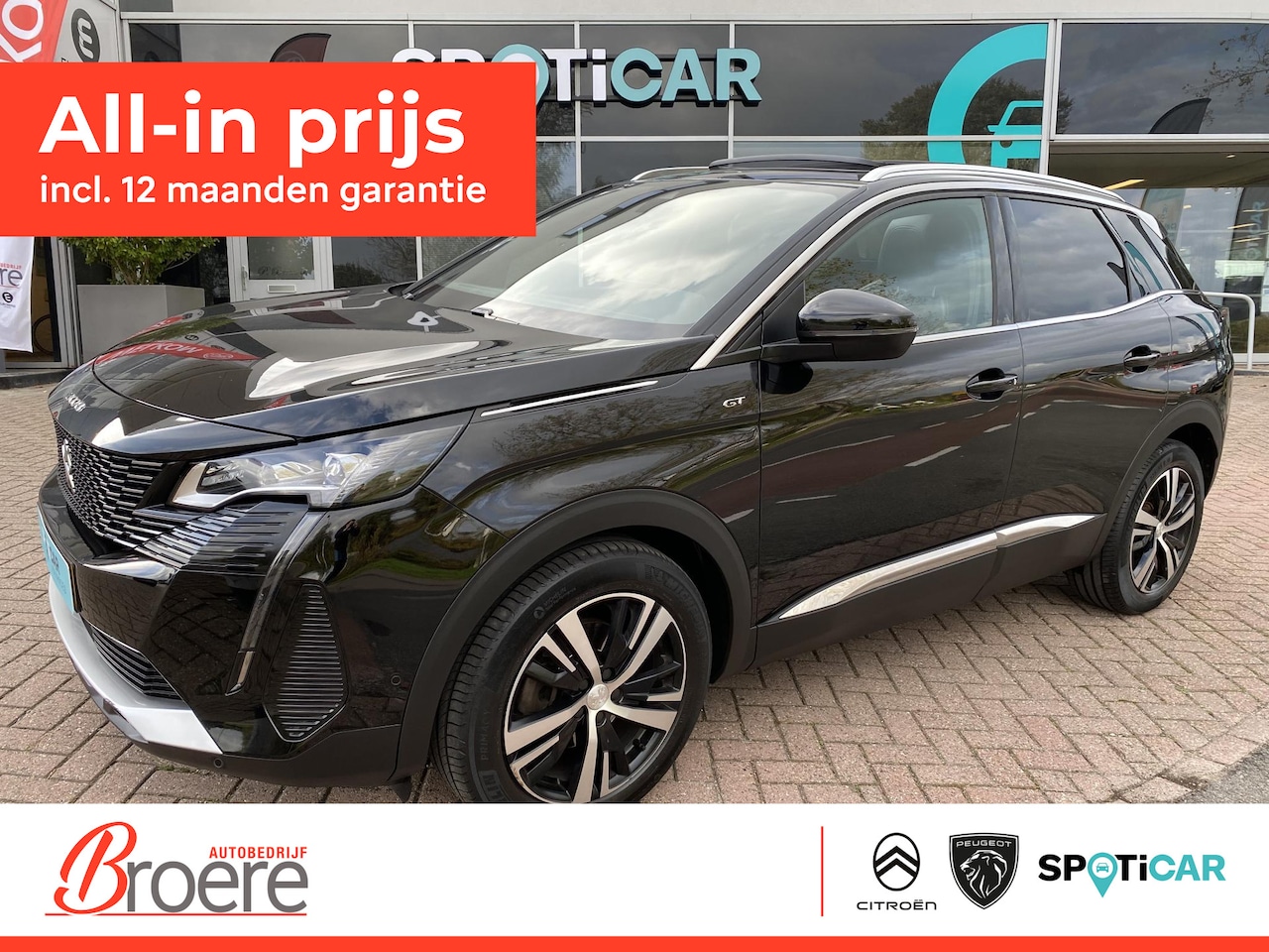Peugeot 3008 - 1.2 Turbo 130pk EAT8 Automaat GT Panoramadak, nieuwe distributie - AutoWereld.nl