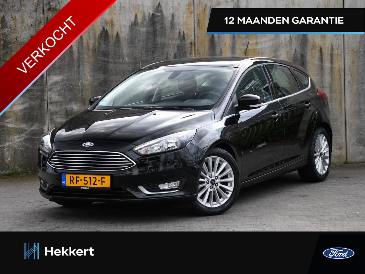 Ford Focus - Titanium 1.0 125pk 17''LM | QUICK CLEAR | PDC | KEYLESS | AUTOM. INPARKEREN - AutoWereld.nl