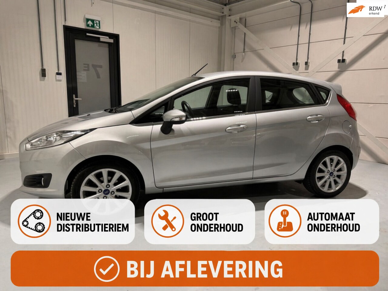 Ford Fiesta - 1.0 Titanium Automaat NW. DistributieRiem Camera - AutoWereld.nl