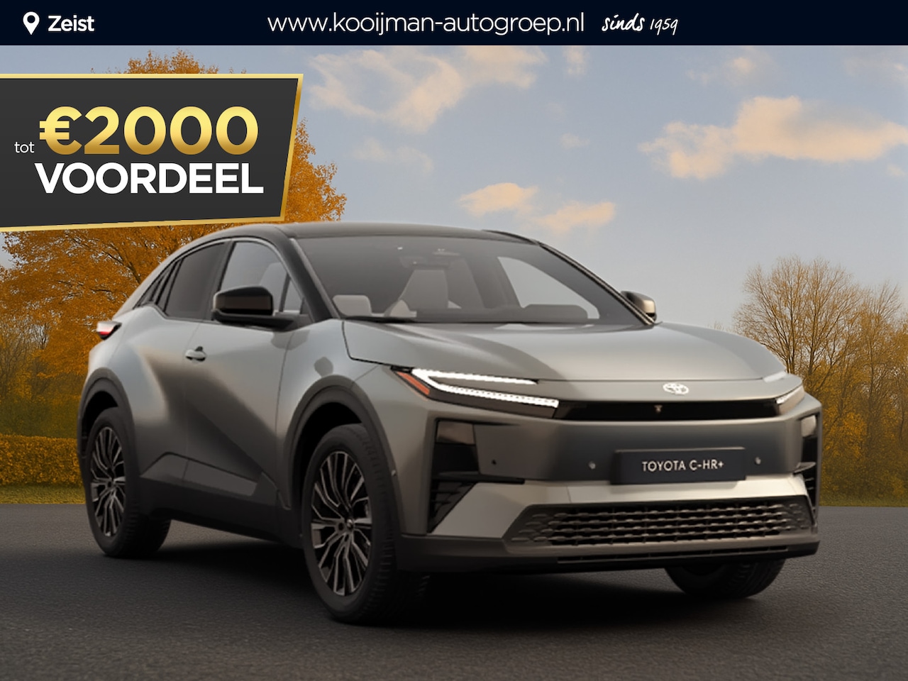 Toyota C-HR - Dynamic Limited 57.7 kWh private lease vanaf € 549 Private lease vanaf € 549,- op basis va - AutoWereld.nl