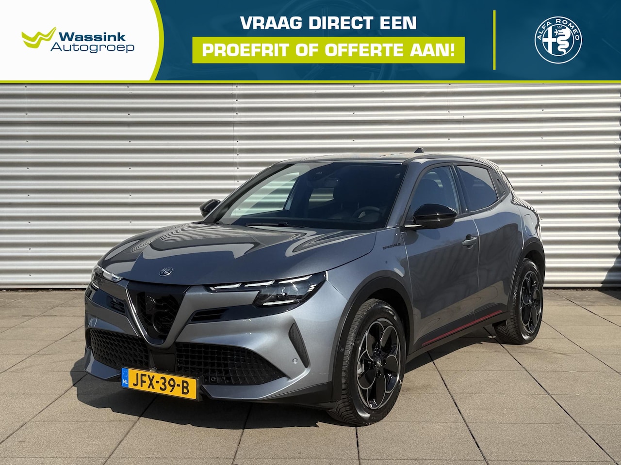 Alfa Romeo Junior - Elettrica Speciale 54 kWh Navigatie | Camera | LED Matrix | Warmte pomp | Pack Techno | Al - AutoWereld.nl