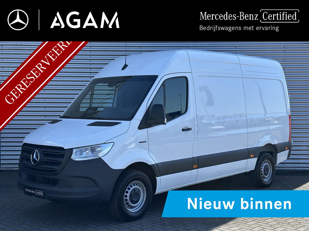 Mercedes-Benz eSprinter - 314 L2H2 Pro 81kWh Wltp 296km Apple Carplay Navigatie Snelladen Veel voordeel - AutoWereld.nl