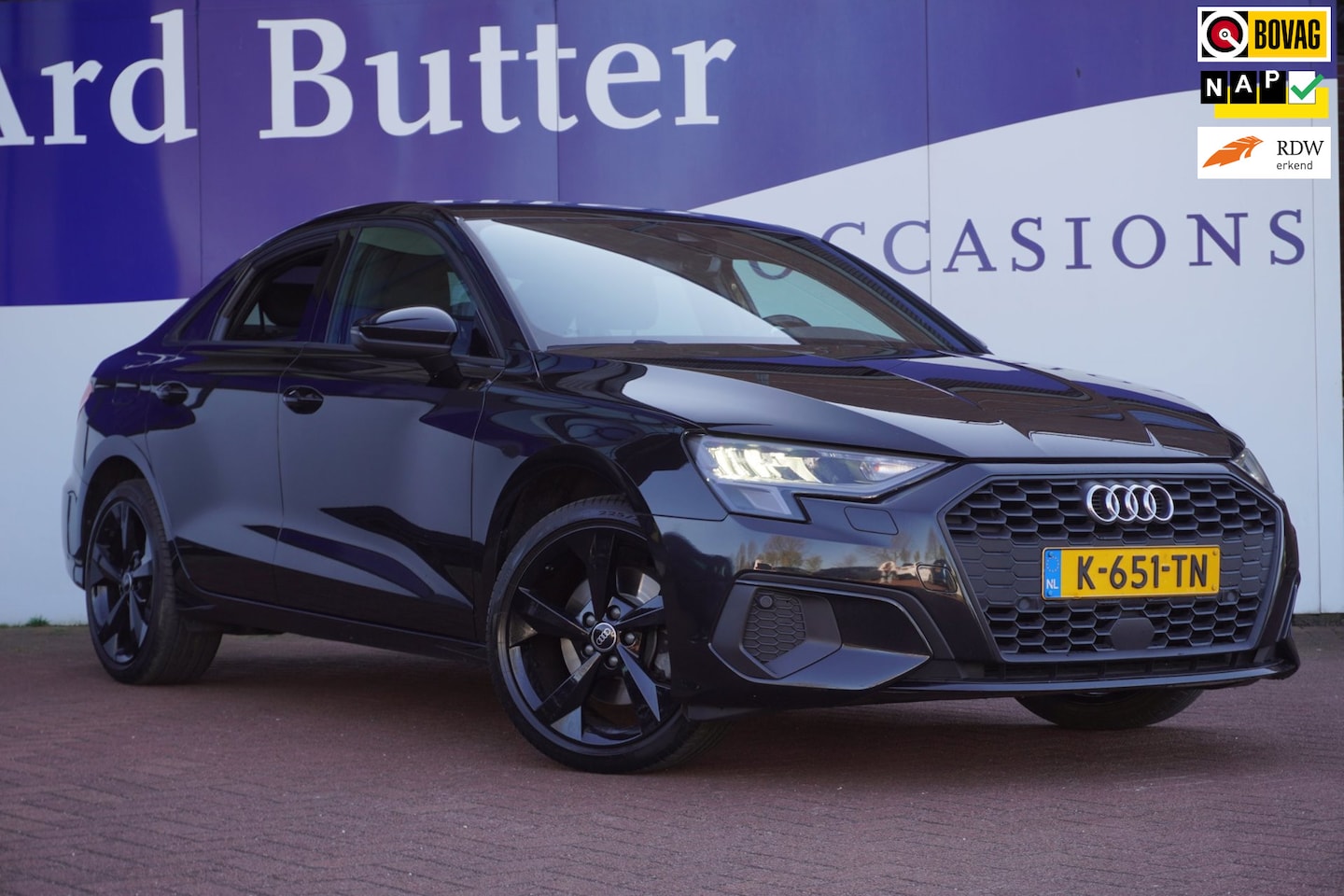 Audi A3 Limousine - 30 TFSI Pro Line+Led+Navigatie+ecc+Sport-int+vitrual+privacy-Glass+18"lmv = SUPER !! - AutoWereld.nl