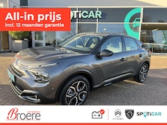 Citroën Ë-C4 - Feel 50 kWh 136 pk Range tot 320 km Achteruitrijcamera