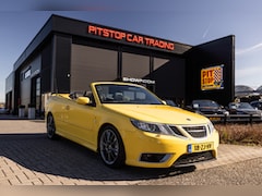 Saab 9-3 Cabrio - 2.0T Aero, Lynx Yellow, Memory, Hirsch Grill, NL Auto
