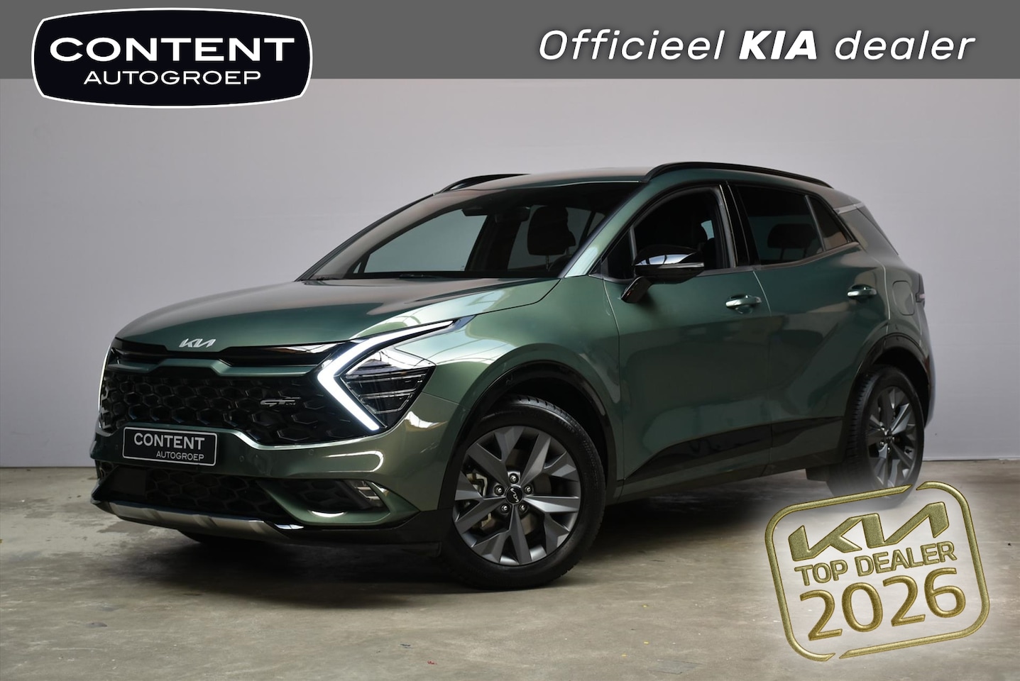 Kia Sportage - 1.6 T-GDi 230pk Hybrid AT6 GT-Line Stoel/stuurverwarming - AutoWereld.nl