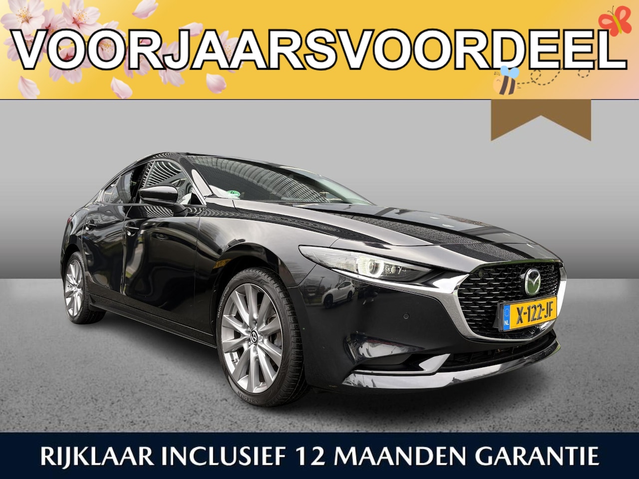 Mazda 3 - Sedan Exclusive-line 2.0 e-Sky-G 150pk Comfort Pack/1e eigenaar/Dealeronderhouden/Navi/HUD - AutoWereld.nl