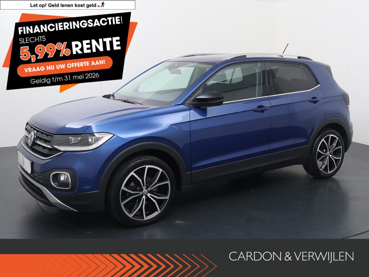 Volkswagen T-Cross - 1.0 TSI Style | 116 PK | Automaat | Achteruitrijcamera | Dodehoek detectie | Adaptive crui - AutoWereld.nl