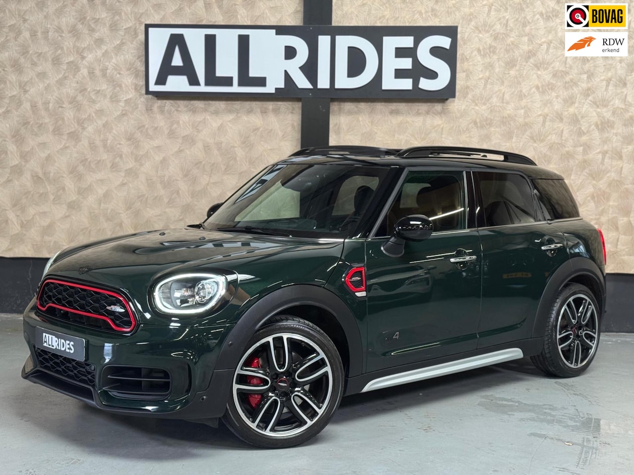 MINI Countryman - Mini 2.0 John Cooper Works ALL4 Chili | Pano | Harman/Kardon | Keyless | HUD | Camera | Sf - AutoWereld.nl