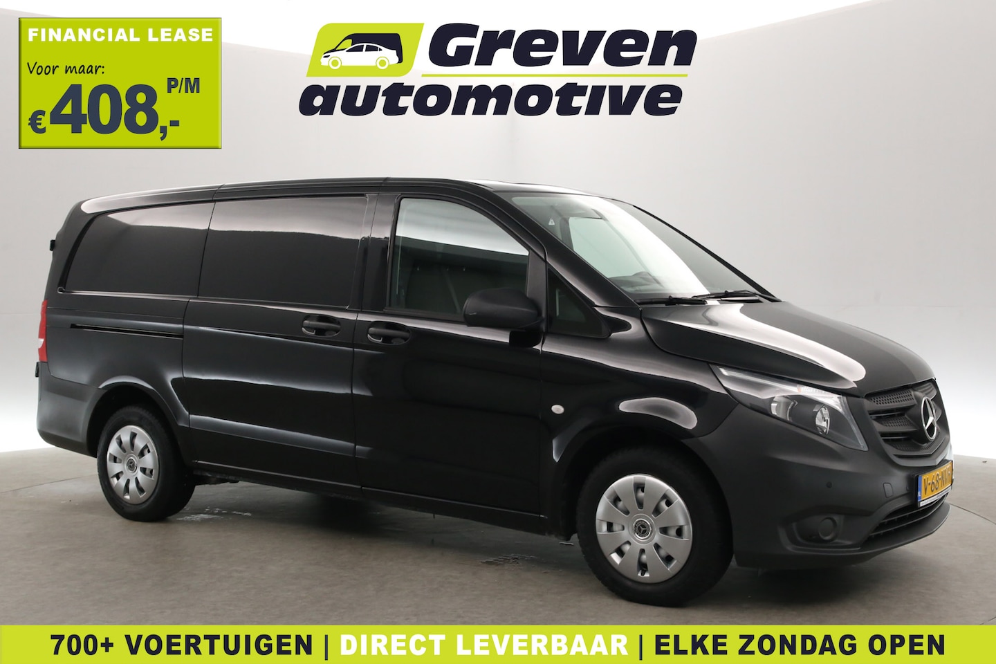 Mercedes-Benz Vito - 114 CDI Lang | Aut. | Airco | Cruise | Camera | 3 Zits | Carplay | Navi | Parkeersens. - AutoWereld.nl