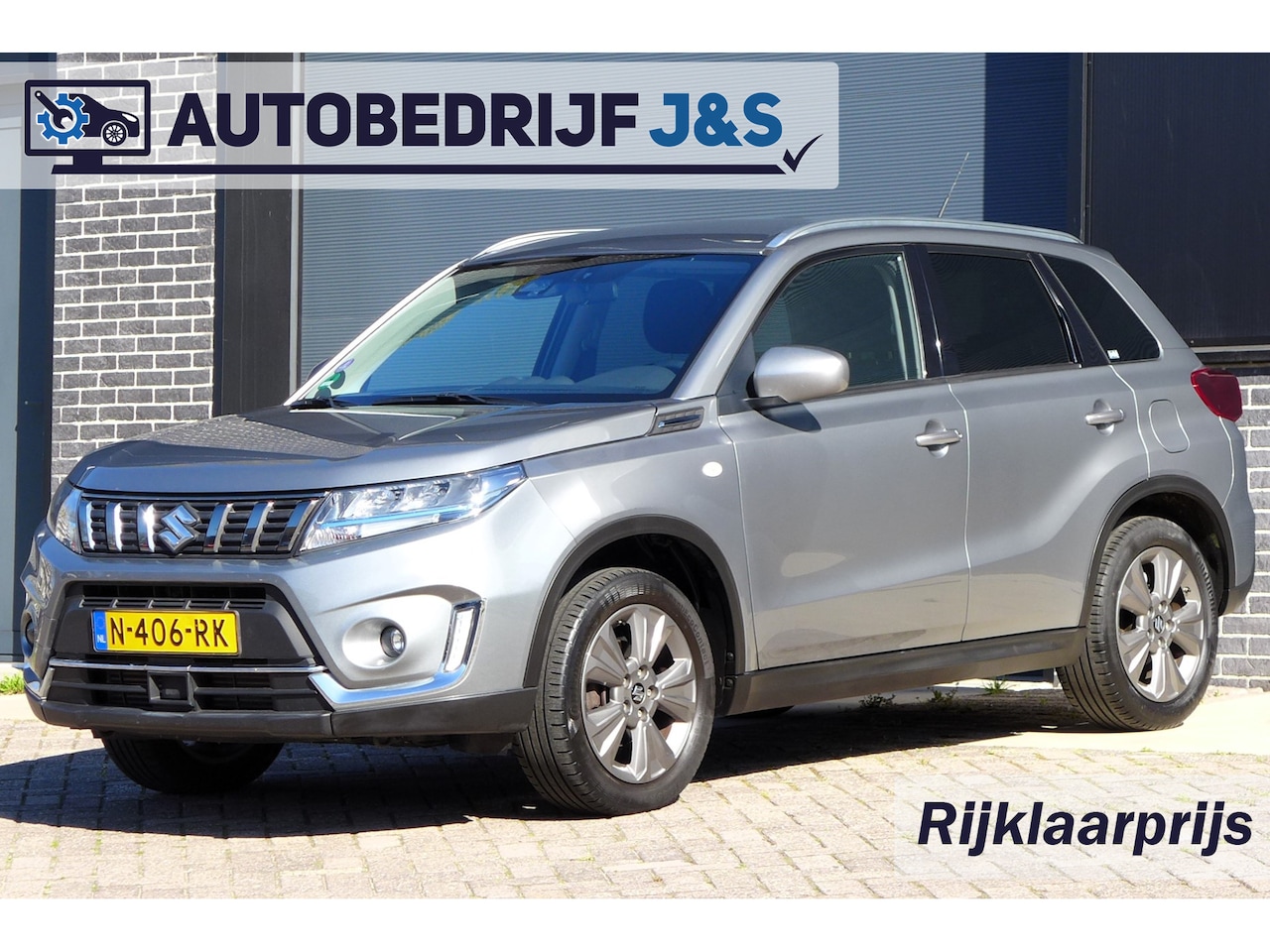 Suzuki Vitara - 1.4 Boosterjet Select Smart Hybrid Rijklaarprijs! | 12 Maanden Garantie | Onderhoudsbeurt - AutoWereld.nl